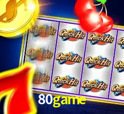 Interface do App 80game